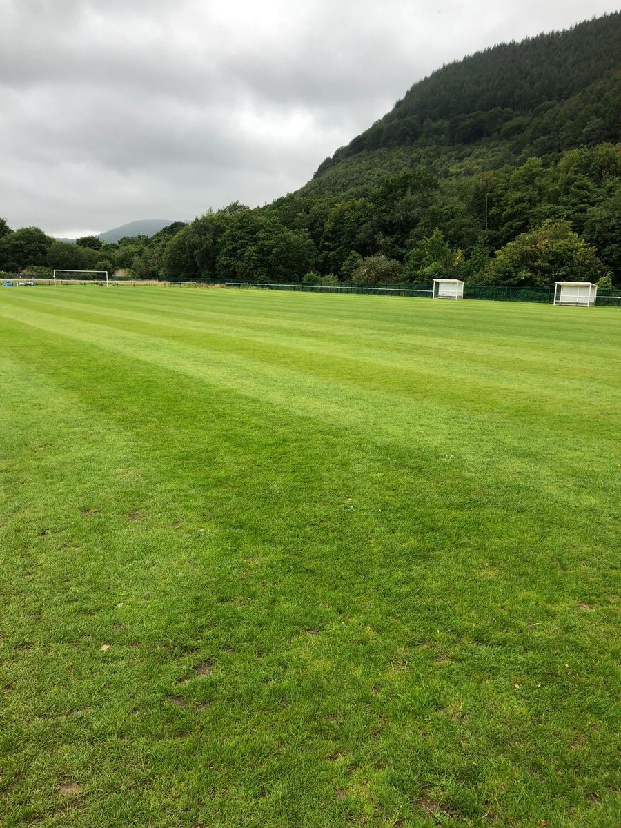 AbercarnUnited's tweet photo. Thanks to Rory (the Davies boys), the Committee and the Vets for getting our pitch and facilities ready for a return to action ... hopefully not too long before we get going again and playing on the carpet!

#AUFC https://t.co/BJQ4VJ7kdA