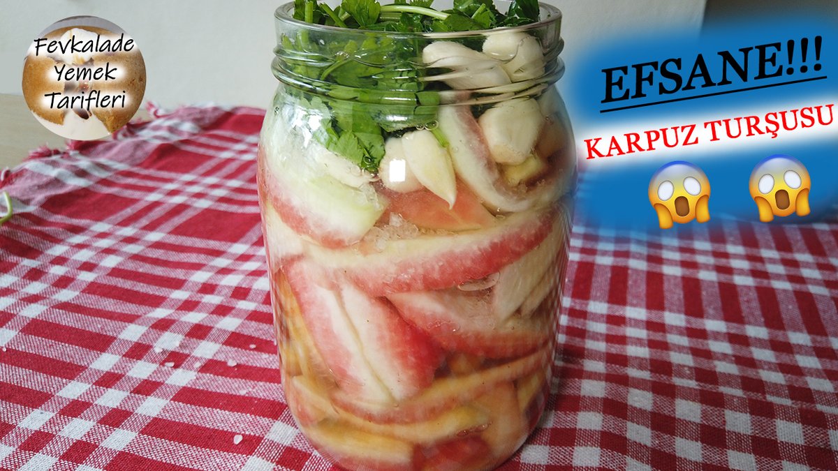 FTarifleri's tweet photo. Kabuklar Artık İsraf Olmayacak?!👀🍉'KARPUZ KABUĞU TURŞUSU'🍉

- Tarifi için Instagram: FEVKALADE YEMEK TARİFLERİ👇👇
https://t.co/PAtpGWcLWF

#Karpuz #Turşu #Karpuzturşusu  #Sirke #Tuz #Limontuzu #Kayatuzu #Sarımsak #Fevkaladeyemektariflerİ https://t.co/LD2tbWOMOt