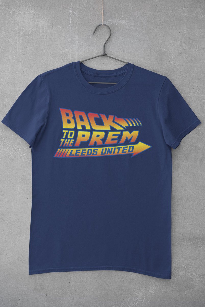 FOREVERLEEDSMOT's tweet photo. Win a brand new ‘Back to the Prem’ T-shirt inspired by a certain 1980s sci-fi film classic in store now https://t.co/uLb9Iw3BNj 

⚡️Follow
⚡️Retweet 
⚡️Tag a Leeds fan 

Which colour would you pick 🤔

Closes at 8pm tonight   

Good luck 🤞😘 https://t.co/jMGmbilfuC