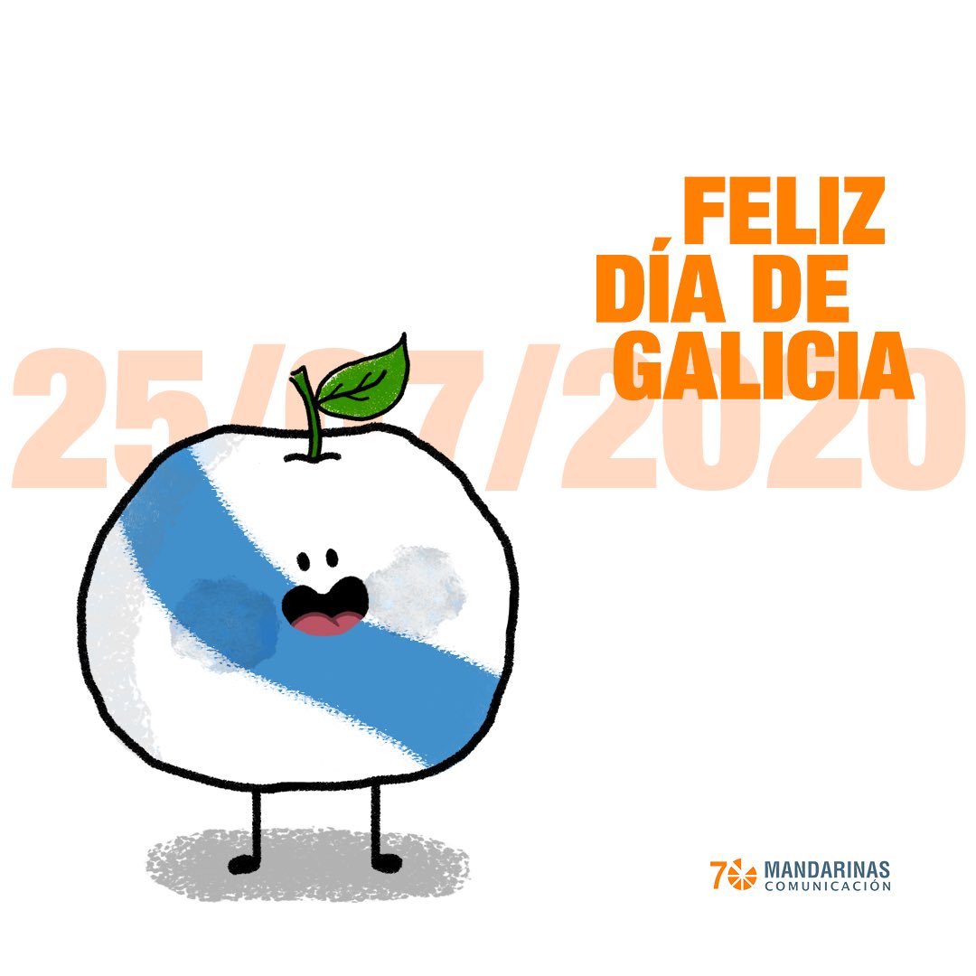 70Mandarinas's tweet photo. Feliz Día de Galicia! #25Xullo https://t.co/EoyoFagnCB