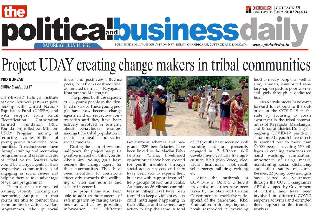 achyuta_samanta's tweet image. ...aiming at reducing vulnerabilities of tribal youth and empowering them through capacity building programmes in three tribal dominated districts of Odisha, i.e. Rayagada, Koraput and Malkanagiri. 
2/2