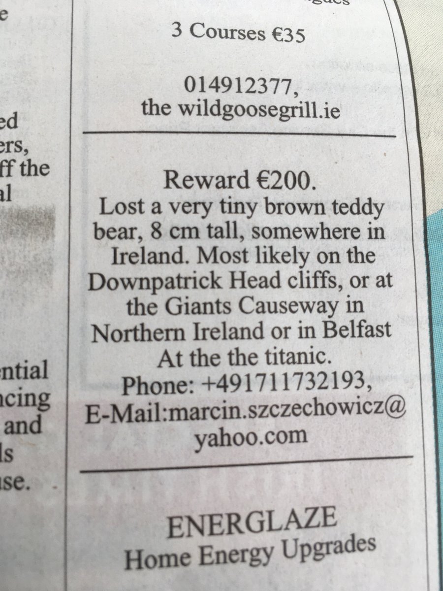 andysaibhcarter's tweet photo. A desperate plea in @IrishTimes today... https://t.co/lQVw98tVvF