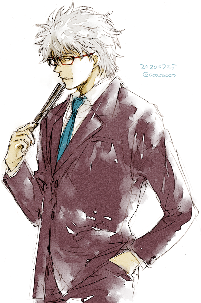 坂田銀時 「弁護士
#毎日一銀 」|あかこのイラスト