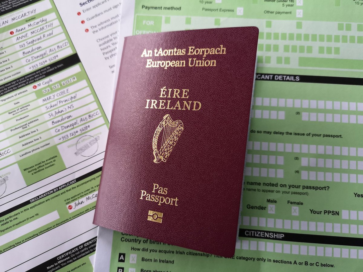 nouvation's tweet photo. Called to the mammy Wednesday night and she asked for help filling out the old passport form...

5mins later by the magic of @ActionPointTech built website we were done...

Passport arrived in Friday's post...36hrs from click to product in hand. 

Take a bow @dfatirl 🥰 https://t.co/4Sh63HnNKf