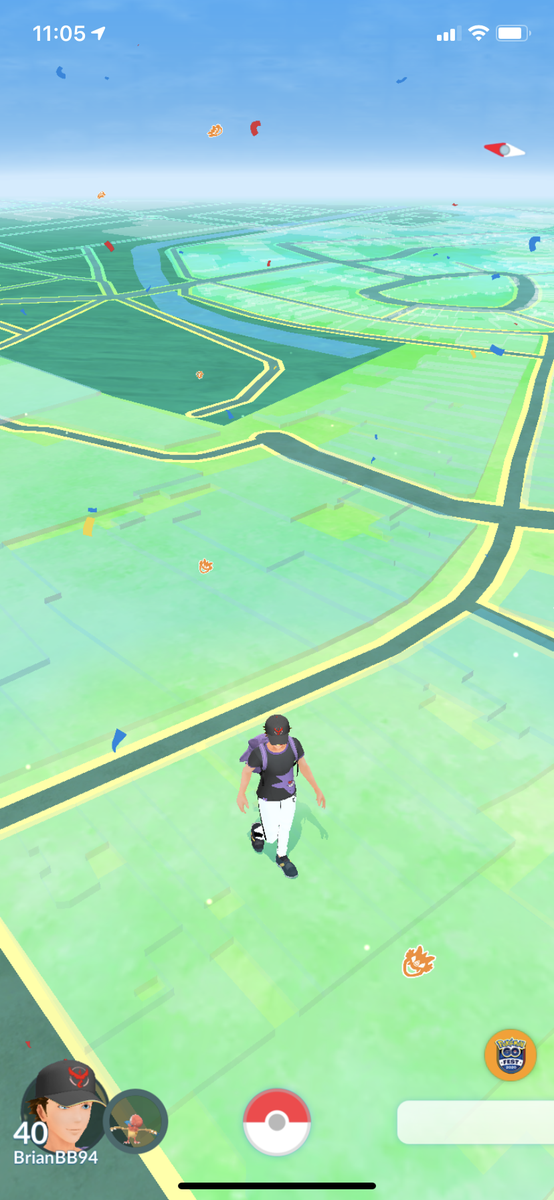 Briannbrouns's tweet photo. @NianticHelp hello i cant see any pokemons or raids for like 20 minutes https://t.co/HmS7PztnYn