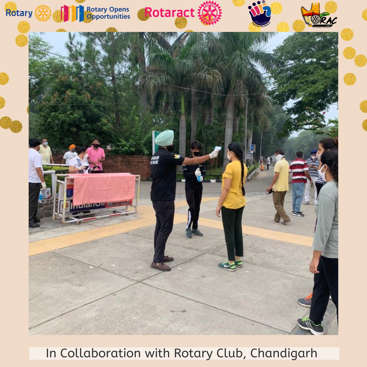 DavcRotaract's tweet photo. The Rotaract club of DAV College Chandigarh organised a donation drive alonside Rotary Chandigarh at Sukhna lake from 6 am to 8 am. We donated the N95 masks and cotton masks to the people present there. Around 350 masks were donated.
#RAC_DAVC #rotaract #rotaryinternational https://t.co/pZDmNEtlFa