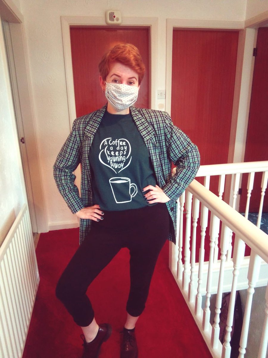 thezippyco's tweet photo. One of our customers kindly sent us some photos in her new “A Coffee A Day” tee! Looking stylish!☕️👌🏻 grab yours today 👉🏻 https://t.co/l24NBCwA0Z https://t.co/xQGzdyIUzb