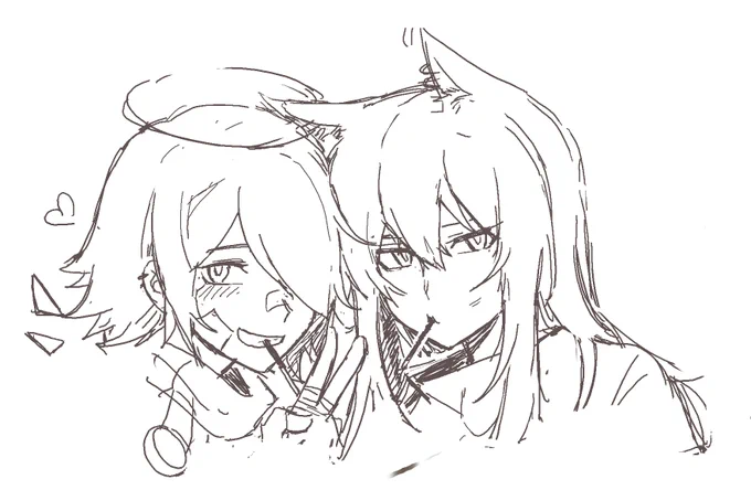 #Arknights #アークナイツ
在Drawpile畫一堆奇怪的東西 