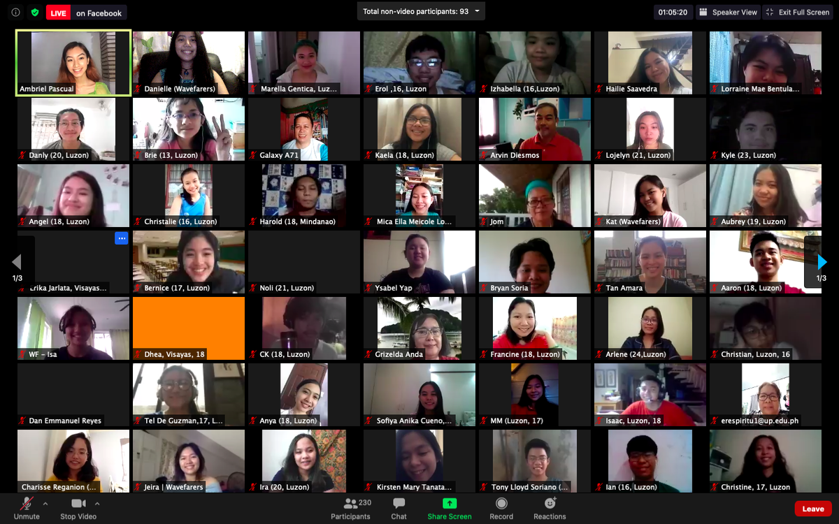 wavefarers's tweet photo. This has been “Say What?”, the first session of the wave-inar “It’s Time To Have A Conservation”. We hope you learned a lot from our exSEAllent speakers! ❤️
We’ll SEA you again tomorrow! 🌊🌊
#CallForChange2020 #ITHAC #WaveOfChange https://t.co/sICs7AwYHy