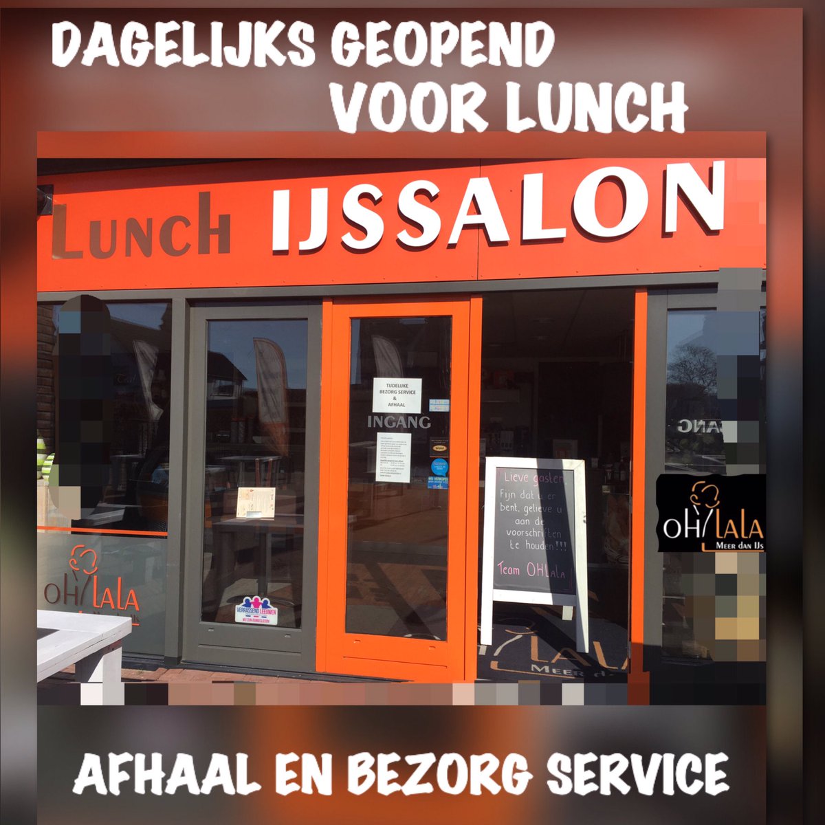 Ohlalaijs's tweet photo. Een lekker broodje van #Ohlala thuis eten? Probeer eens onze heerlijke verrassende broodjes, soep of maaltijdsalades. Zie onze site https://t.co/G0EbcizXpq Telefonisch bestellen mag ook.
#BenedenLeeuwen #lokaal
#lekkerebroodjes #streekproducten #afhaal #bezorg
#westmaasenwaal https://t.co/R1vkG64zSX