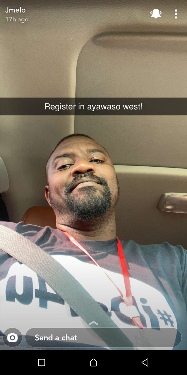 JaneKakraba's tweet photo. I already registered at Legon campus 
#Idey4you
#Jm2020
#johnDumelo2020 https://t.co/s1HIZhnsJ3