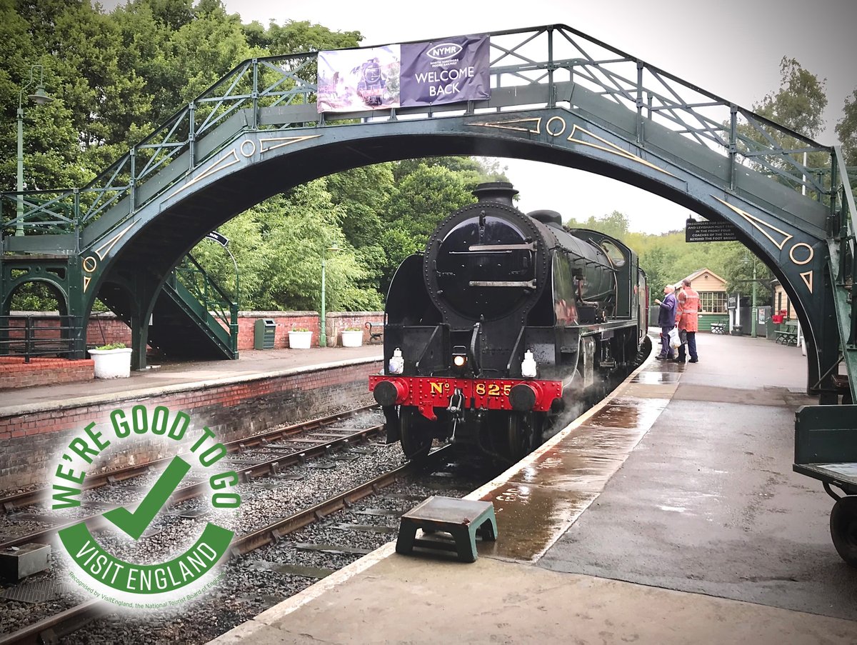 nymr's tweet photo. Only 7 sleeps until we #WelcomeYouBack! 👍😀

Here is S15 No.825 at Pickering. If you have photographed any of the engines along the @NYMR this week why not show us your favourites photos 👇

Book your tickets for services from 1st - 14th August  
👉 https://t.co/1GSBN89lfX https://t.co/eYHfzkpCGR