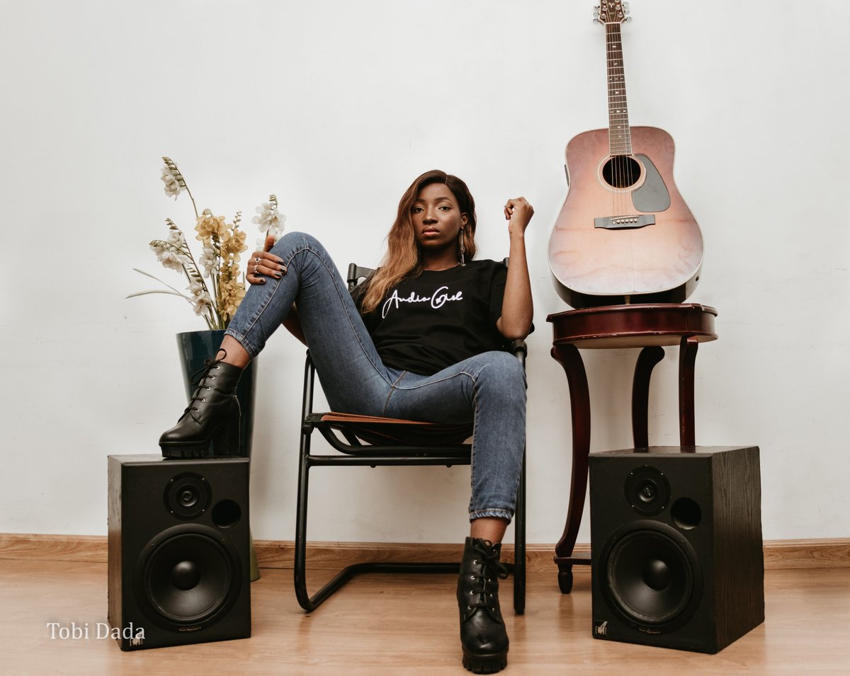 AudioGirlAfrica's tweet photo. The poise ! The slay ! The confidence
The Audio Girl Workwear collection are available @audiogirlmerch
.
Audio Girl - @only_tomi
Photography- @tobidadaphotography_
.
#audiogirlafrica #audiogirl #womeninmusic #womensupportingwomen #soundgirls #girlsareimportant https://t.co/87nbzILT7n