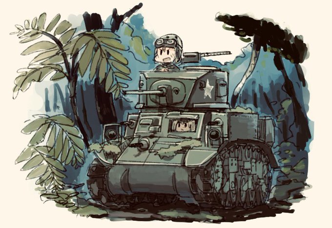 「helmet tank」 illustration images(Oldest)