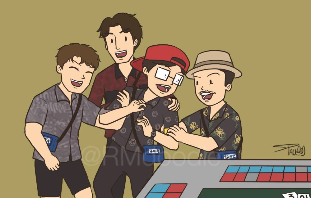 Running Man Doodles tweet media