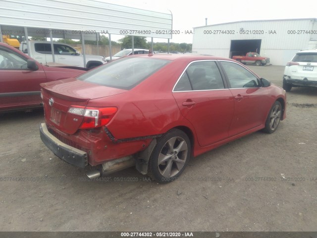 32. 2012 Toyota Camry SE4 plugs, black/fabric interior,5 spoke charcoal 18" rims.Available on  #Paysmallsmall 4M only.(Includes bumper fix)