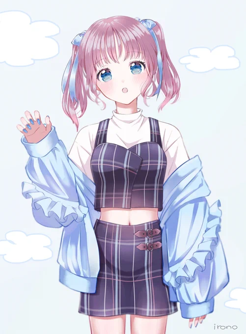 がおーっ
#イラスト 