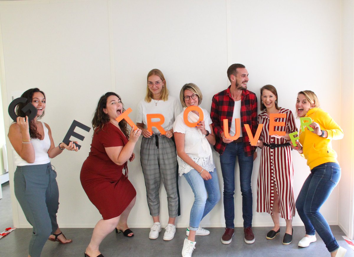 Pas du tout discrète .. Un peu décalée ... Complètement motivée!
L’équipe #GETROUVE 🚀accompagne au quotidien l’ensemble des #GEIQ #Propreté, structures d’emplois, entreprises et demandeurs d’emplois partout en France ! 
➡️Envie d’en savoir plus ⁉️ RDV sur getrouve.fr