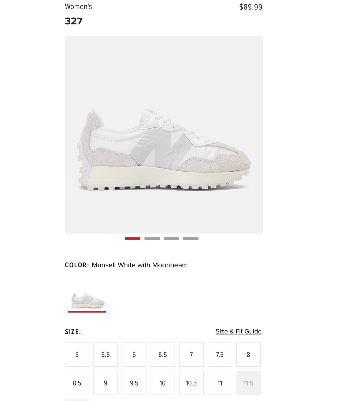 office new balance 327