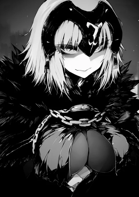 #絵をモノクロにするとかっこいい
いやあどうかなあ!? 