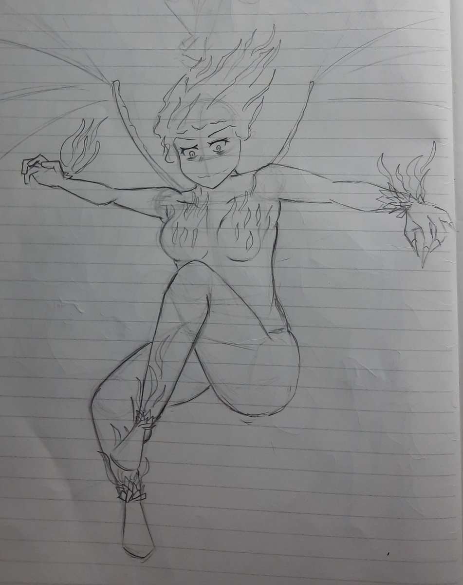 I am now using reference from artist I like and after enough practice I try to do something similar to their style, hope it is decent~ This art style is referenced to <a href="/Karasu_Chan1204/">カラスちゃん👅駭獣少女ゲーム製作中</a>