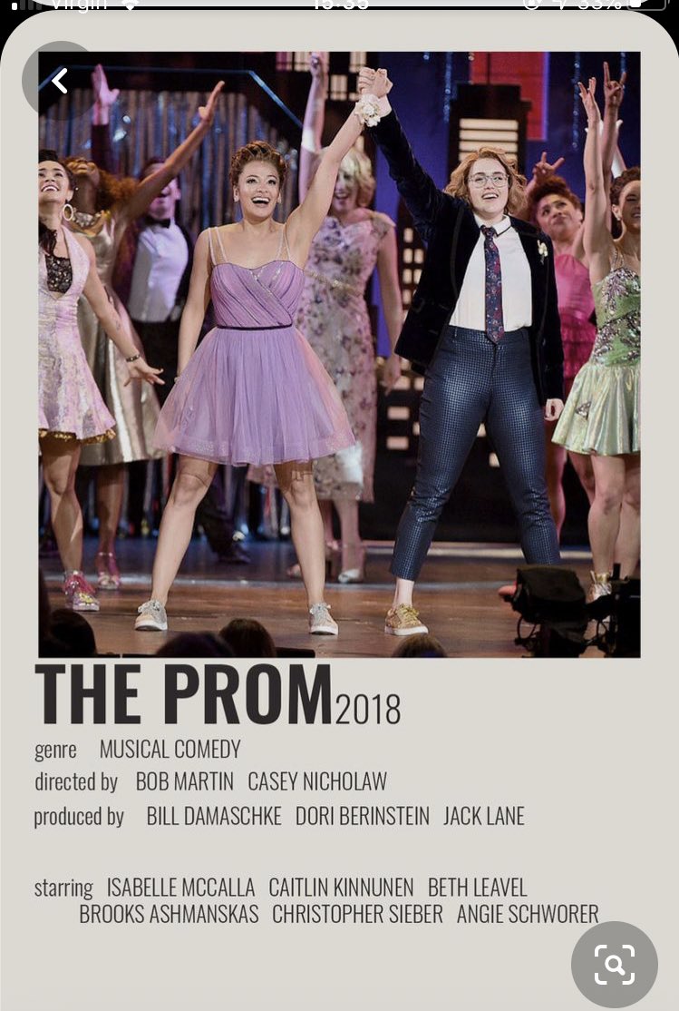 the prom: a lesbian musical [ https://pin.it/7oPF7Pl ]