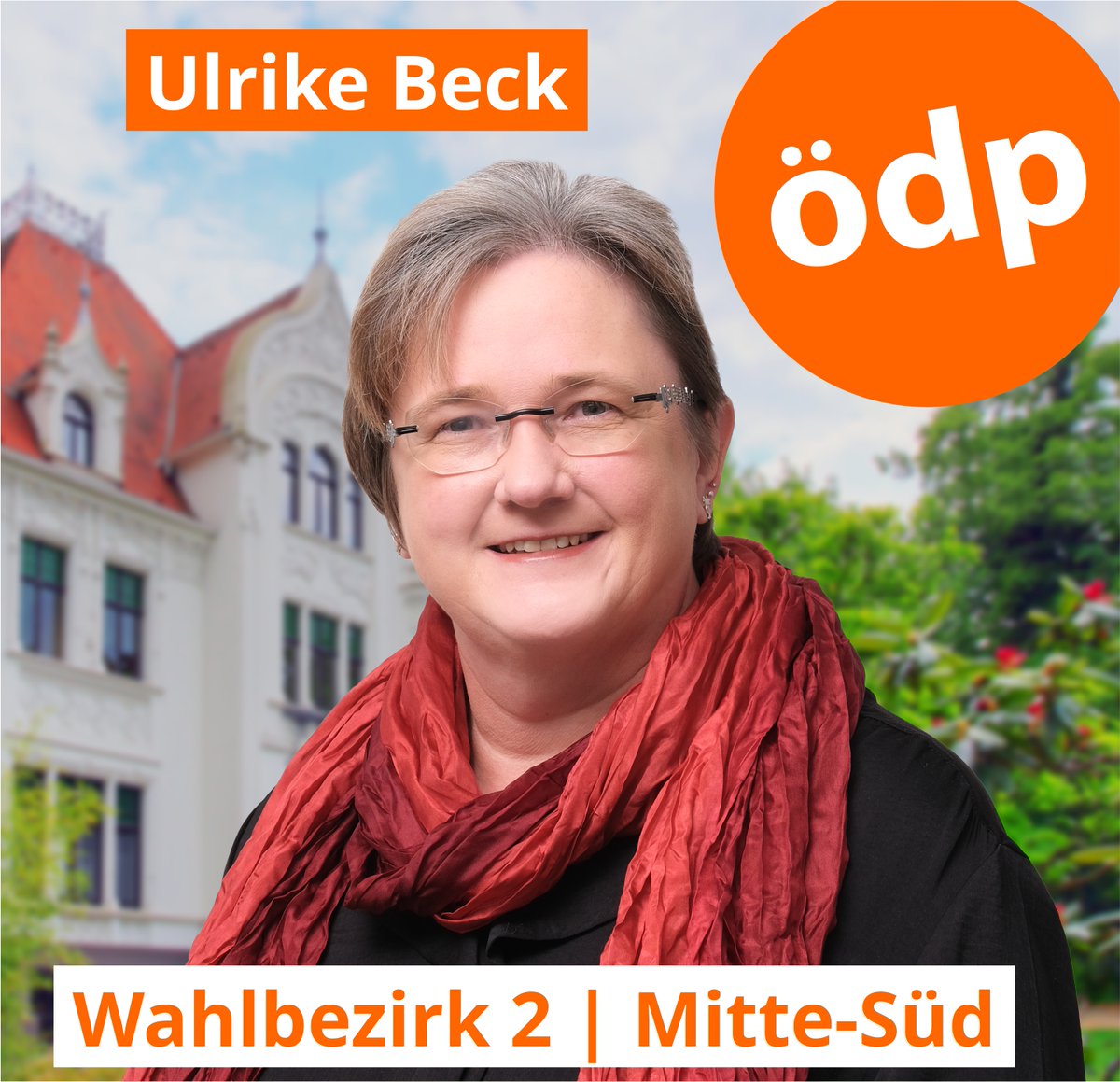 OeDPBottrop's tweet photo. Die #ÖDP Bottrop stellt ihre Kandidatin im Wahlbezirk 2 | Mitte-Süd vor:
Unsere Bürgerin für Bottrop Ulrike Beck
Ulrike kandidiert außerdem für den Rat auf Platz 9 der ÖDP-Liste. Für die Bezirksvertretung Mitte kandidiert Ulrike auf Listenplatz 4. https://t.co/VMkbPO3UP2