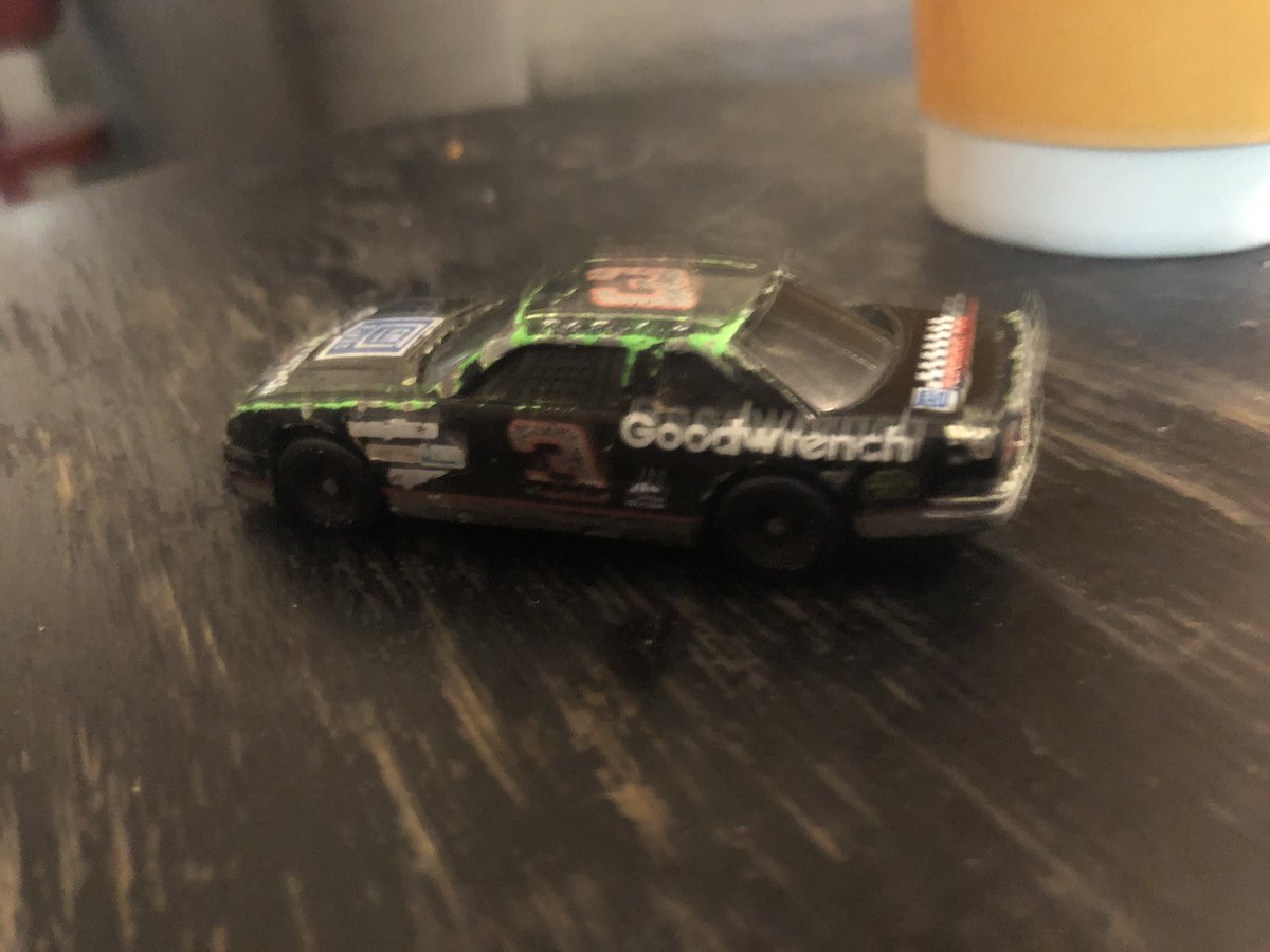 I’m sure everyone’s got some Dale Earnhardt, but here’s my primary one from my childhood.