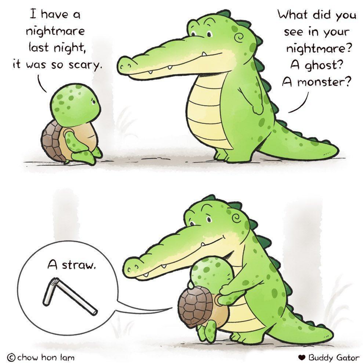 WudBoxIndia's tweet photo. So simple, so powerful. This illustration speaks of how a straw is actually a nightmare for a turtle. Why? Because it can kill their lives. Say no to plastic straws, even if it's just one.
Illustration by buddygatorcomics flyingmouse365 👏
#buddygator #illustration #justonestraw https://t.co/rJ6aElhJIZ