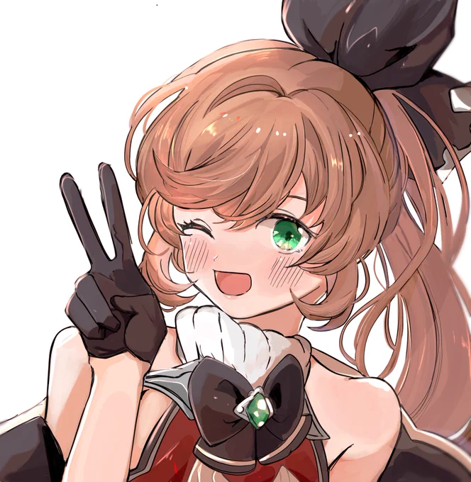 クラリス描いた✌️ #グラブル 