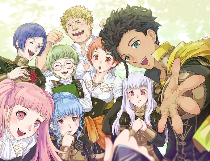 1周年おめでとうございます✨1st anniversary?I hope Golden Deer will be happy forever! #FE風花雪月 #FE3H 