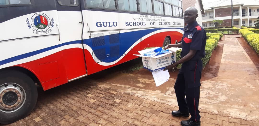 BionicsAugment's tweet photo. We shipped 2,000 masks to Uganda! Thank you Wenja (Vicky) Zhu and @ActionDrug for their donation and logistics! The donations went to: 
St Mary’s Lacor
Gulu Regional Referral Hospital
Gulu University, Faculty of Medicine and Health
Gulu COVID-19  Response team https://t.co/N82HA8ePHM