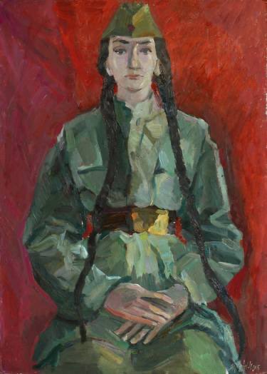 Who’s the badass colonel now? 3. Portrait in Gimnasterka (military smock) by Juliya Zhukova.