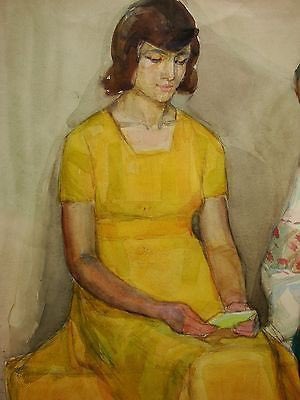Beauties in yellow. 4. Untitled by Lyashchuk Timofei Andreevich