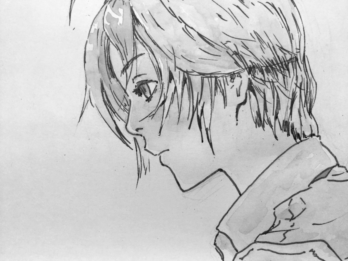 #絵をモノクロにするとかっこいい
最近のものを中心に。あまり変わらない…。
いかに明暗の差を意識できていないかがバレる…。 