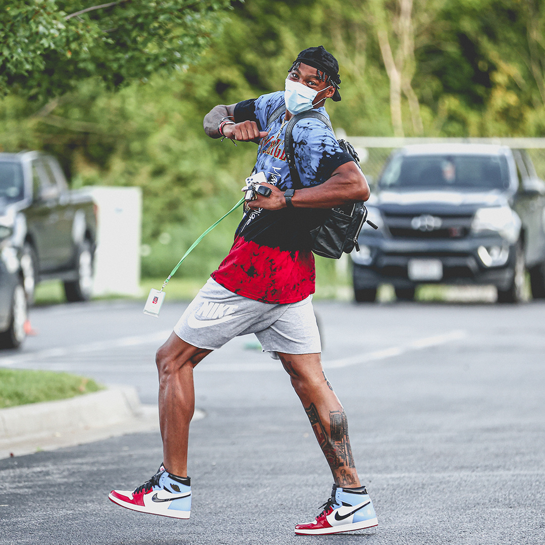 Back in the building!