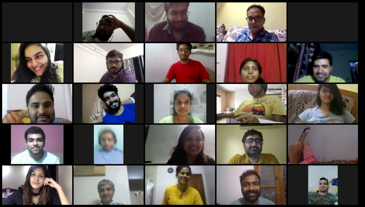 VaibhavSisinty's tweet photo. And Mega Webinar with Batch 13 is live <3

800+ people live with me on a Saturday night.

Join the madness next time : https://t.co/mpmXwFJIxf

#LinkedInworkshop #VaibhavSisinty https://t.co/8zeV4n3y4L