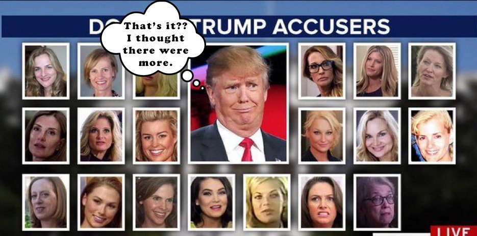 SomeRandomClone's tweet photo. @Dist_5 @BillKristol @realDonaldTrump @GOP @GOPLeader @GOPChairwoman @WomenforTrump @LaraLeaTrump @NationalNOW @UltraViolet @NCJW @nwlc #isthatallofthem https://t.co/fTPLia9AWt