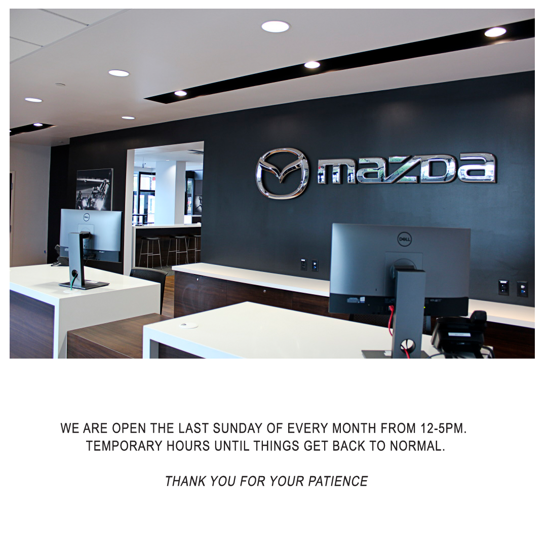 495Mazda's tweet photo. We have new Sunday hours...
We are open the last Sunday of every month from 12-5PM. https://t.co/YGaRmsrMcj