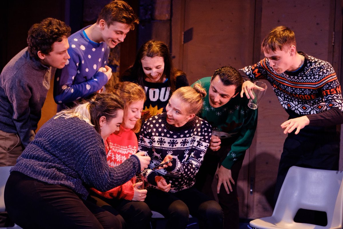FourthFloorTC's tweet photo. It’s a whole year since we performed our debut show — The Waiting Room by @SamuelDBailey at @TheEggBath. Miss this play &amp; everyone involved! 🧡 https://t.co/R5nSI9WOjy
