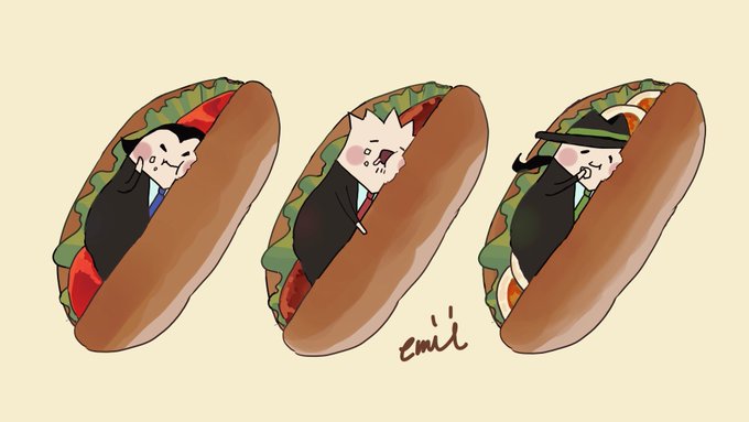 「複数の男性 サンドイッチ」のTwitter画像/イラスト(古い順)
