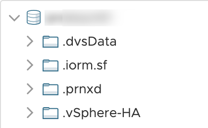 kmruddy's tweet image. Perhaps my datastore has been around for entirely too long if there's still a directory related to #PernixData hanging around... 🤔 #HomeLab
