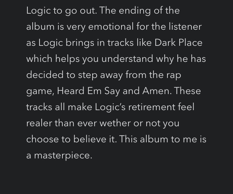 RapReviews__'s tweet photo. Logic No Pressure Review:
#NoPressure #logic #rap #hiphop #soulfoodII #BlackIsKing #alreadyvideo #유타버블 #campingworld #DilBecharaReview #coronavirus #NRLSharksDragons #PokemonGOFest #BoycottSinclair #SaveMyLivelihood #AFLPortSaints #شوقر_دادي #ZaintSee #قر_دادي #COVID19 https://t.co/vWUjTiaEJs