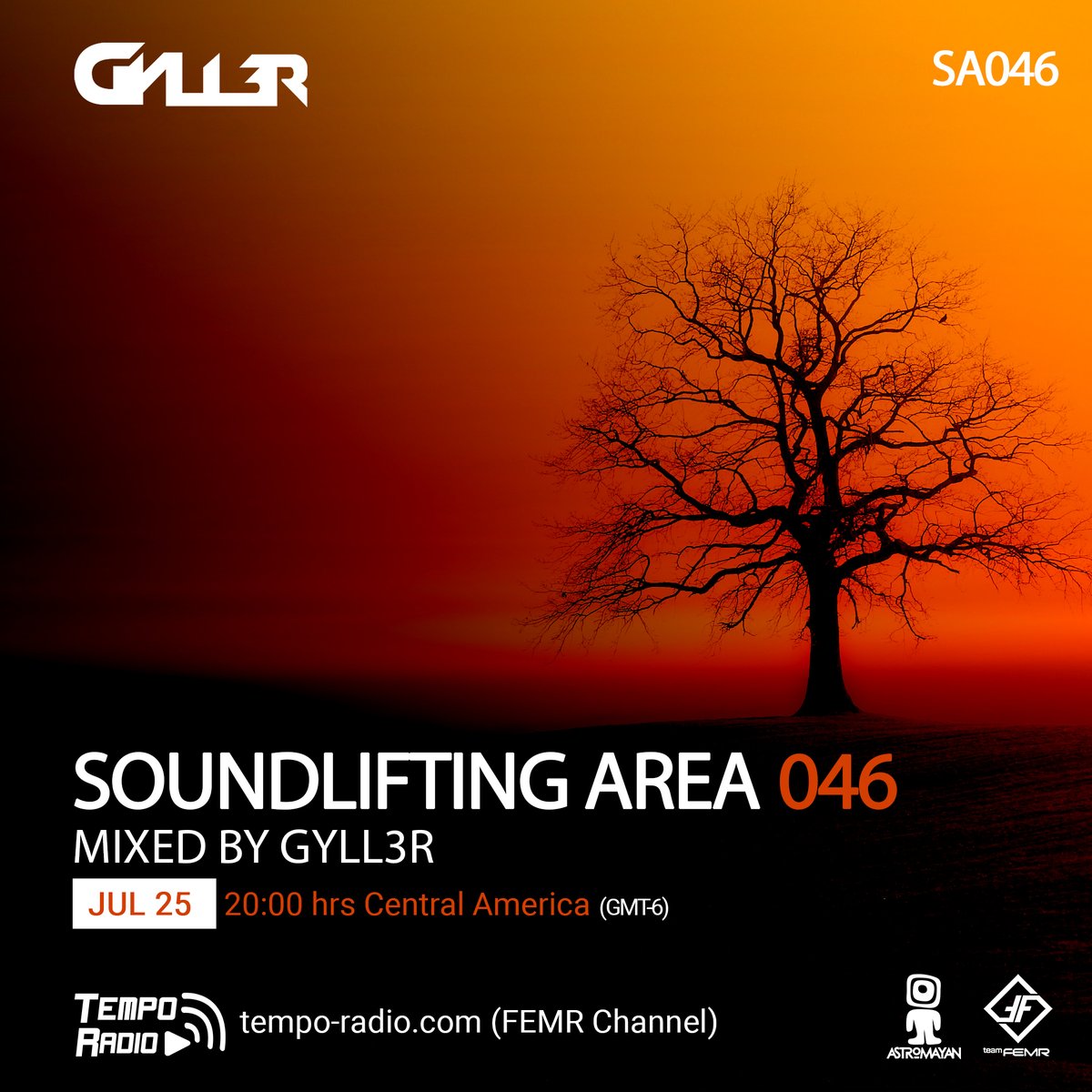 SndLiftingArea's tweet photo. Today's #SoundLiftingArea Day! We ALL have a date tonight at 20 HRS Central America (GMT - 6).
@GYLL3R_ has the perfect TRANCE dose for us, bringing to your ears the hottest trance out there which you can't miss!
Player link: https://t.co/pVNUKjQs2y
#SA046 https://t.co/kmSOiVieQu
