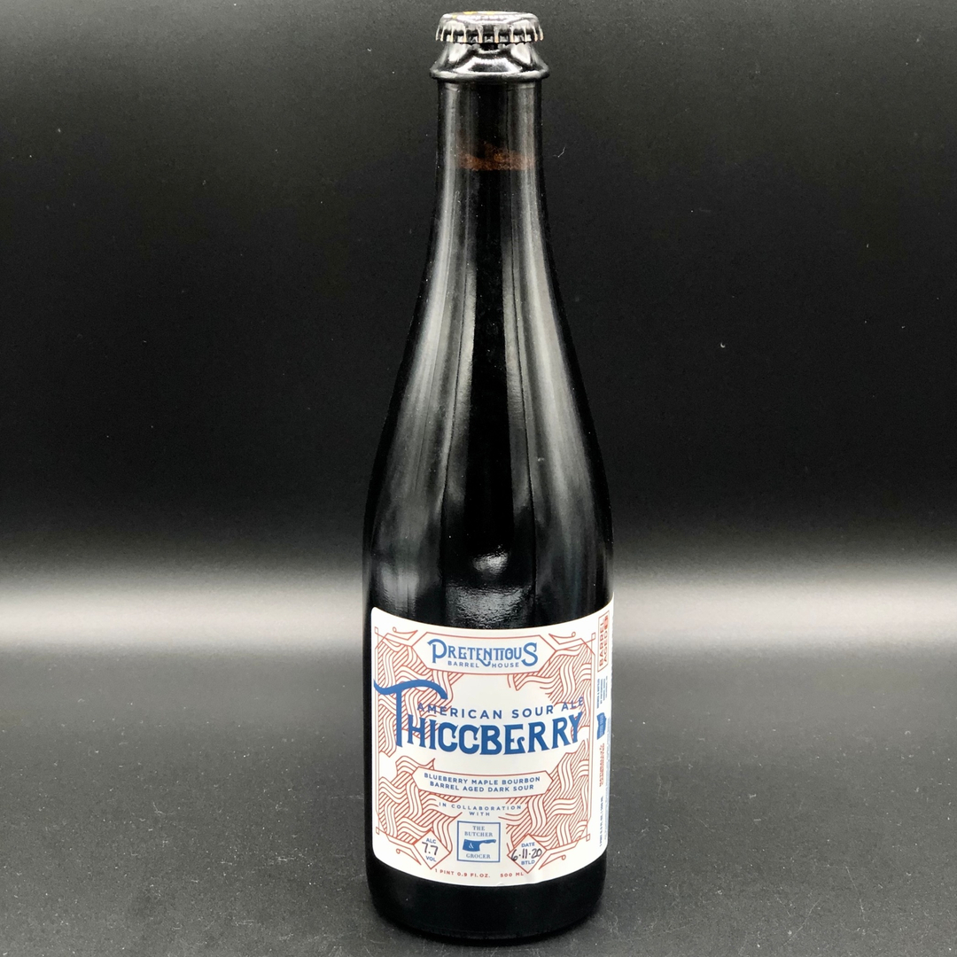 Thiccberry, our maple bourbon barrel aged dark sour collab with @thebutcherandgrocer is up next for release. Bottles will be available at both locations Thursday!
.
.
#beercollab #supportlocal #smallbusiness