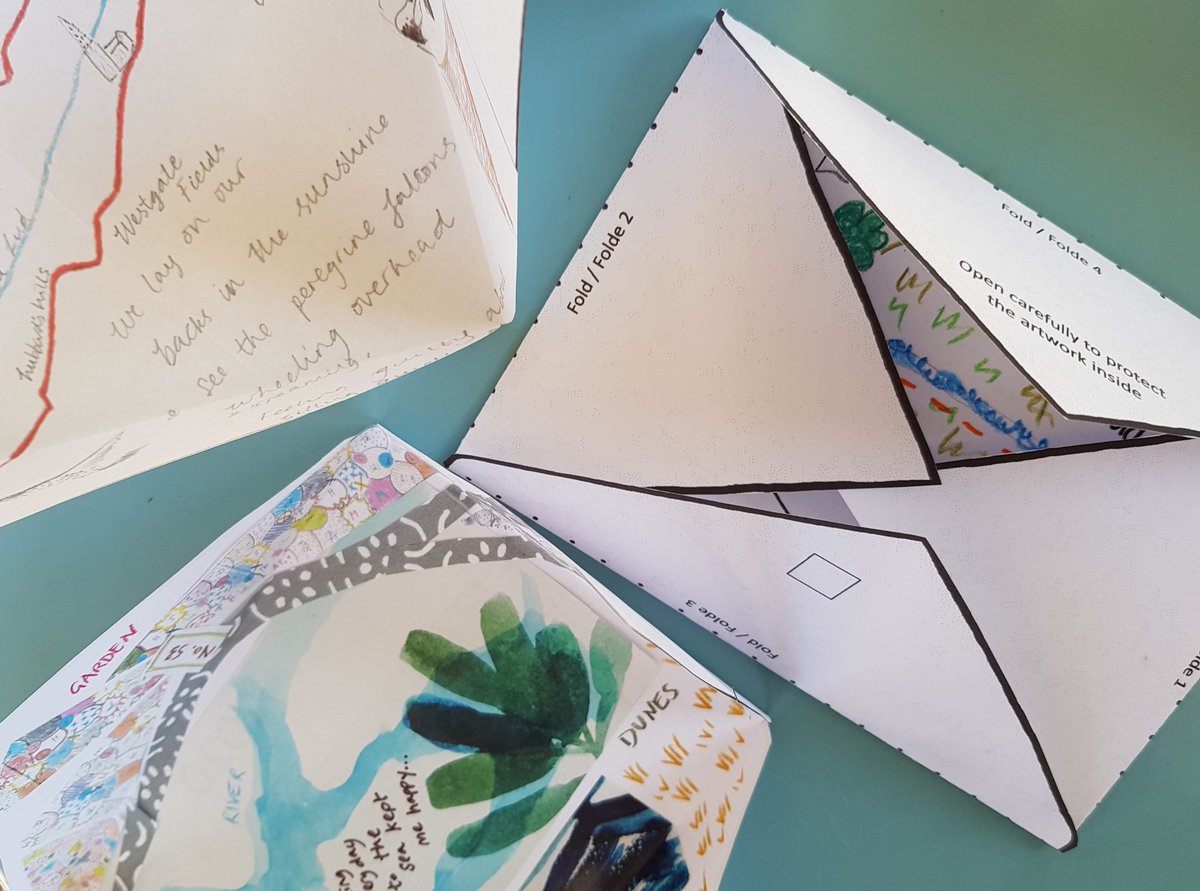 vesselprojects's tweet photo. EVELOPE/BREV is an easy activity that anyone can do. Visit the link in our profile to download the template, make a map of a special place &amp; post it! Wait for a map from someone else to pop through your letterbox! 
#lincolnshire  #skegness #mablethorpe #helsingor #nordsjaelland https://t.co/iQ6VPRSvzt