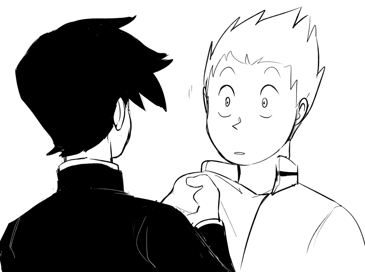 Like I was super busy while drawing these but they were really simple quick sketches I could get done... No rendering or shading or lineart or anything