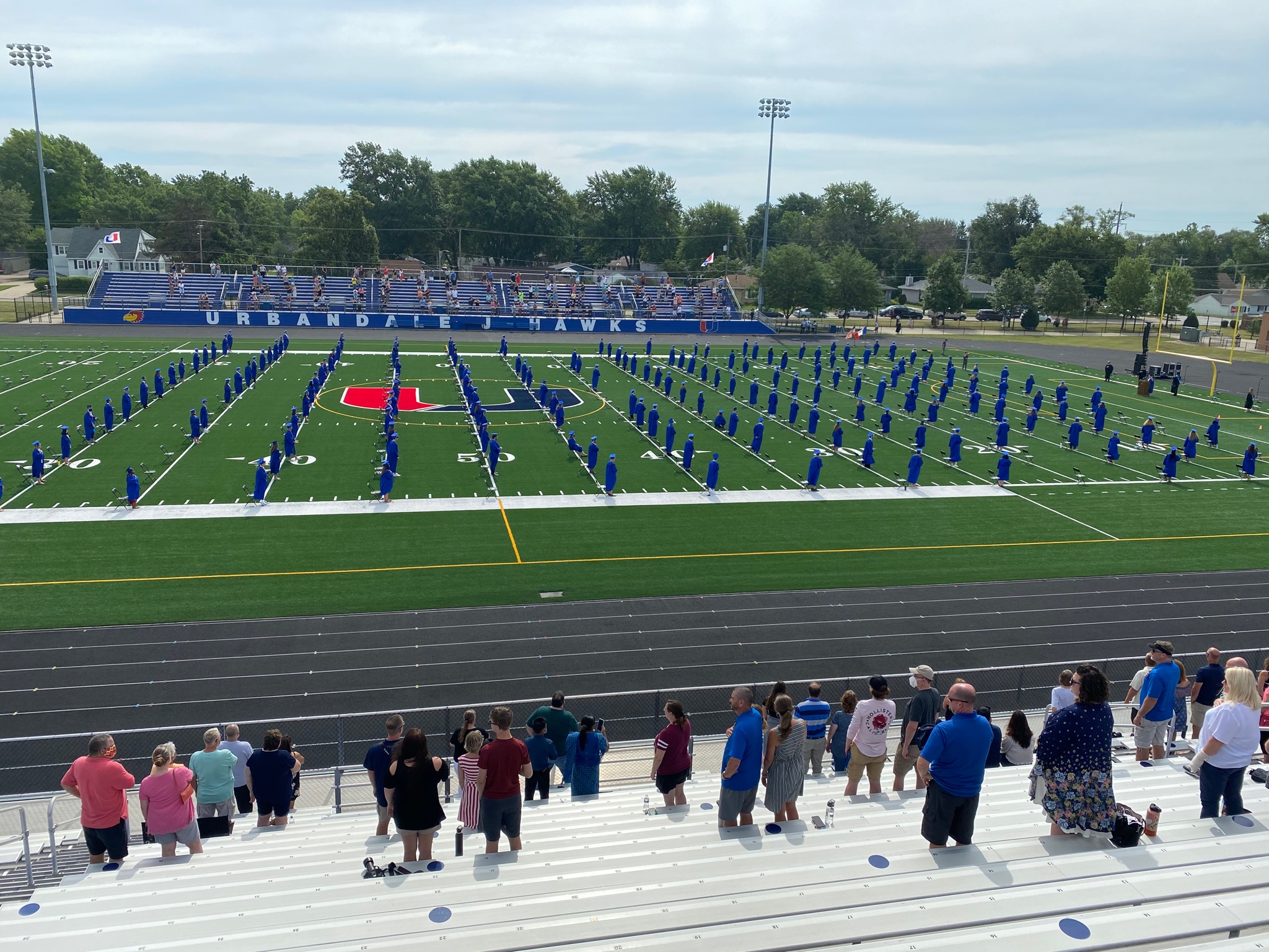 Urbandale JHawks on Twitter is underway at Frerichs