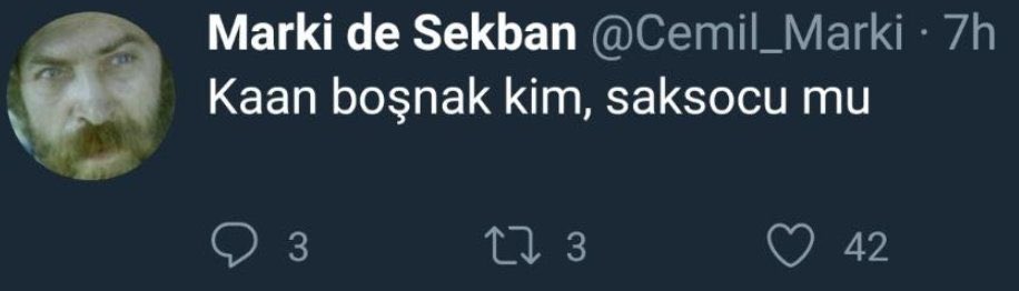 biliyorum mevzu baska ama benim aklima bu da geldi