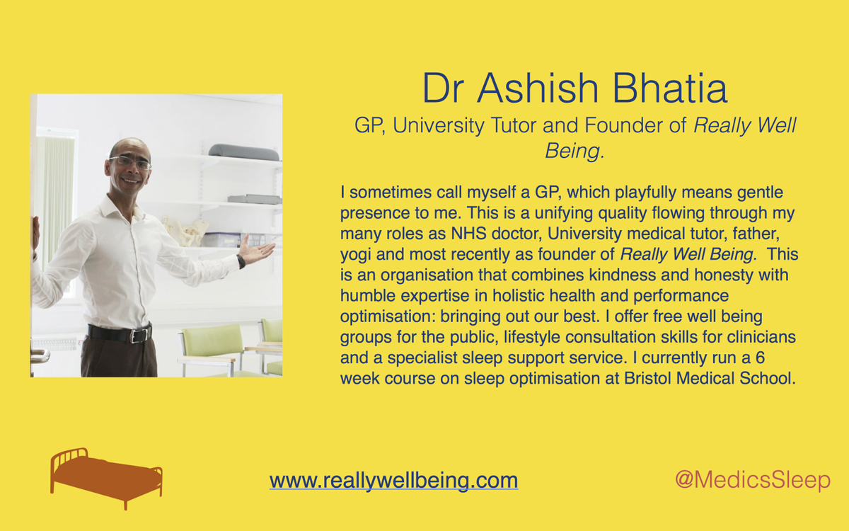 vinaymandagere's tweet photo. Now onto a LIVE sleep consultation with Dr Ashish Bhatia! #MedicsSleep https://t.co/6NGPUhUbda